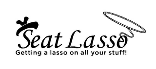 SEAT LASSO GETTING A LASSO ON ALL YOUR STUFF! logo