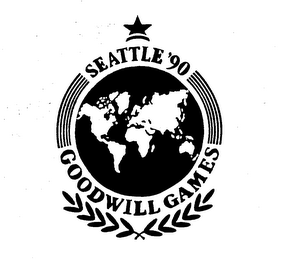 SEATTLE '90 GOODWILL GAMES logo