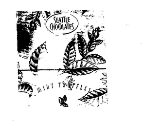 SEATTLE CHOCOLATES MINT TRUFFLES logo