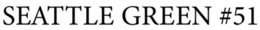 SEATTLE GREEN #51 logo