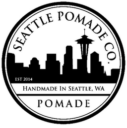 SEATTLE POMADE CO. EST 2014 HANDMADE IN SEATTLE, WA POMADE logo