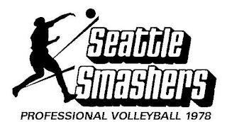 SEATTLE SMASHERS PROFESSIONAL VOLLEYBALL 1978 logo