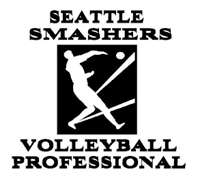 SEATTLE SMASHERS VOLLEYBALL PROFESSIONAL logo