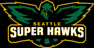 SEATTLE SUPER HAWKS logo