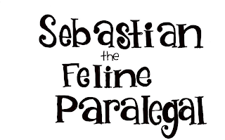 SEBASTIAN THE FELINE PARALEGAL logo