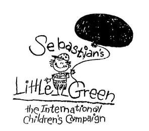 SEBASTIAN'S LITTLE GREEN THE INTERNATIONAL CHILDREN'S CAMPAIGN logo