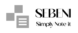SEBENI SIMPLY NOTE IT logo