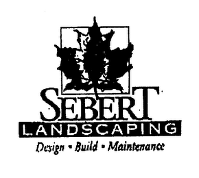 SEBERT LANDSCAPING DESIGN BUILD MAINTENANCE logo