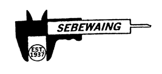 SEBEWAING EST. 1937 logo
