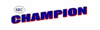 SEC CHAMPION logo