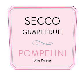 SECCO GRAPEFRUIT POMPELINI WINE PRODUCT logo