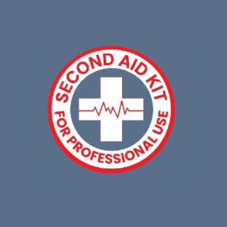 SECOND AID KIT FOR PROFESSIONAL USE logo