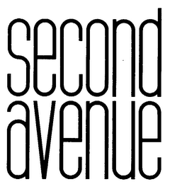SECOND AVENUE logo