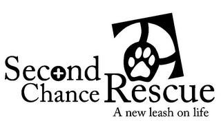 SECOND CHANCE RESCUE A NEW LEASH ON LIFE logo