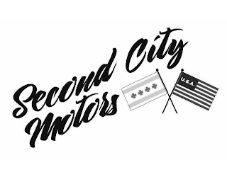 SECOND CITY MOTORS U.S.A. logo