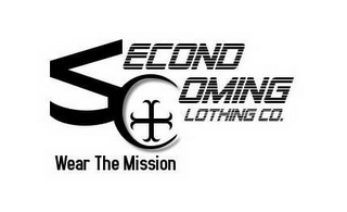 SECOND COMING CLOTHING CO. WEAR THE MISSION logo
