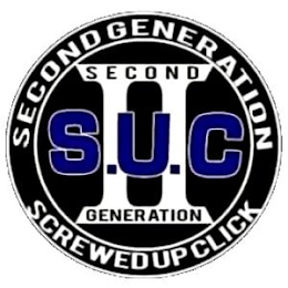 SECOND GENERATION SCREWED UP CLICK II SECOND GENERATION S.U.C logo