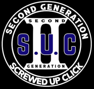 SECOND GENERATION SCREWED UP CLICK II SECOND GENERATION S.U.C logo