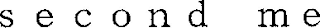 SECOND ME logo