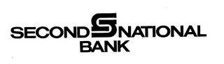 SECOND NATIONAL BANK logo
