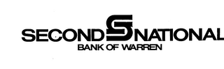 SECOND NATIONAL BANK OF WARREN logo