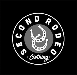 SECOND RODEO · CLOTHING · logo