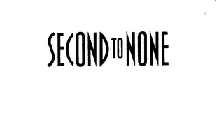SECOND TO NONE logo