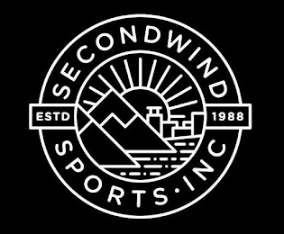 SECOND WIND SPORTS, INC. ESTD. 1988 logo