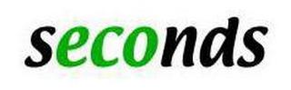 SECONDS logo