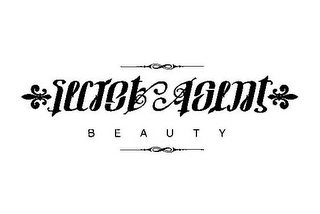 SECRET AGENT B E A U T Y logo