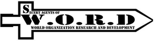 SECRET AGENTS OF W.O.R.D. WORLD ORGANIZATION RESEARCH AND DEVELOPMENT logo