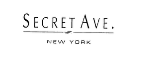 SECRET AVE. NEW YORK logo