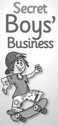 SECRET BOYS' BUSINESS logo