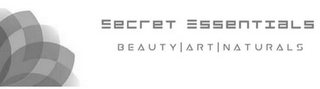 SECRET ESSENTIALS BEAUTY ART NATURALS logo