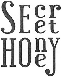 SECRET HONEY logo