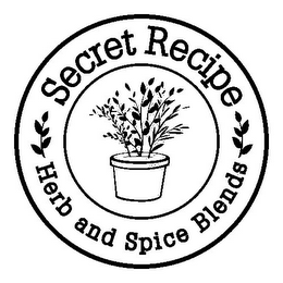 SECRET RECIPE HERB AND SPICE BLENDS logo
