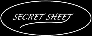 SECRET SHEET logo