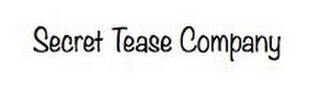 SECRET TEASE COMPANY logo