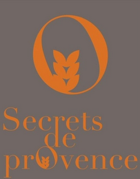 SECRETS DE PROVENCE O logo