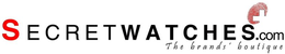 SECRETWATCHES.COM THE BRANDS' BOUTIQUE logo