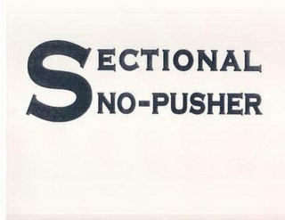 SECTIONAL NO-PUSHER logo