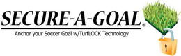 SECURE-A-GOAL ANCHOR YOUR SOCCER GOAL W/TURFLOCK TECHNOLOGY logo