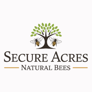 SECURE ACRES NATURAL BEES logo