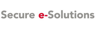 SECURE E-SOLUTIONS logo