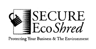 SECURE ECOSHRED PROTECTING YOUR BUSINESS & THE ENVIRONMENT logo