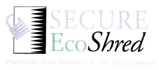 SECURE ECOSHRED PROTECTING YOUR BUSINESS & THE ENVIRONMENT logo