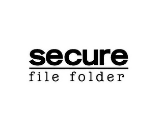 SECURE FILE FOLDER logo