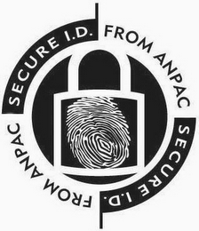 SECURE I.D. FROM ANPAC SECURE I.D. FROM ANPAC logo