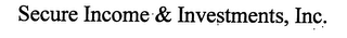 SECURE INCOME & INVESTMENTS, INC. logo