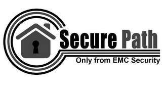 SECURE PATH ONLY FROM EMC SECURITY logo